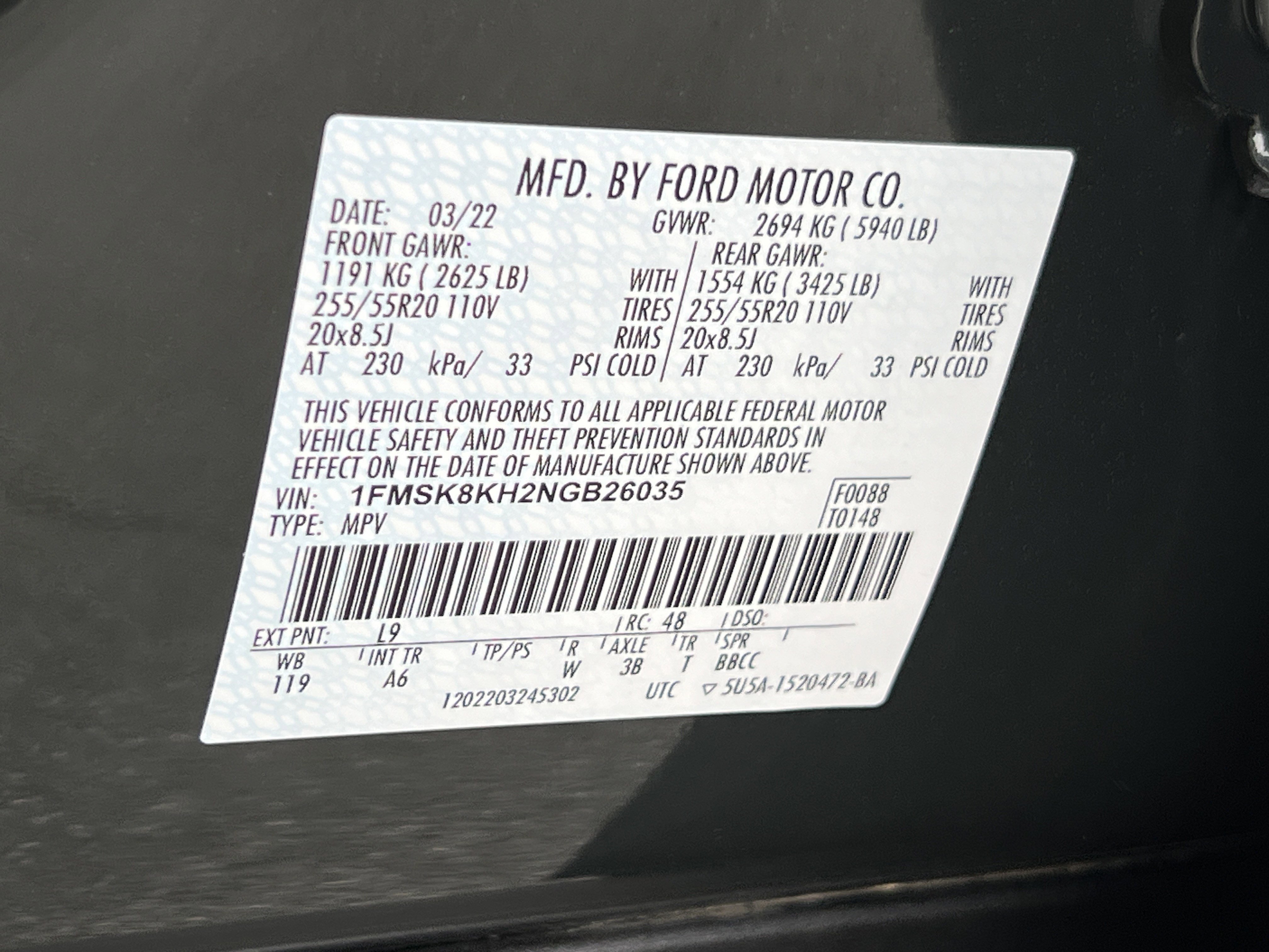 Used 2022 Ford Explorer ST-Line w/ Class IV Trailer Tow Package image 36