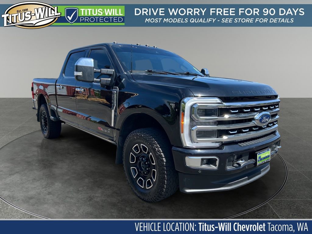 Used 2023 Ford F350 Platinum w/ FX4 Off-Road Package AWD/4WD image 1