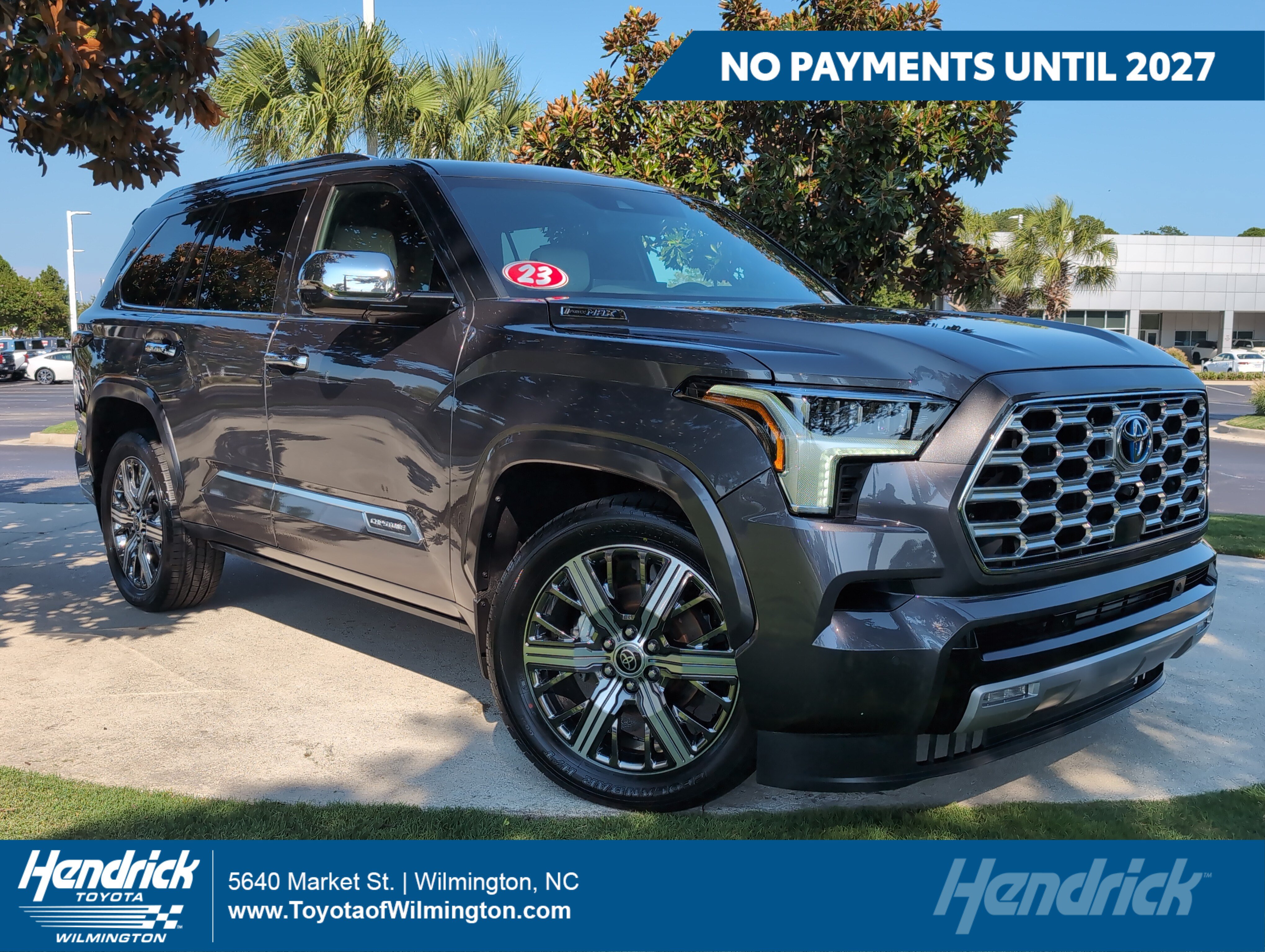 Used 2023 Toyota Sequoia Capstone AWD/4WD video 1