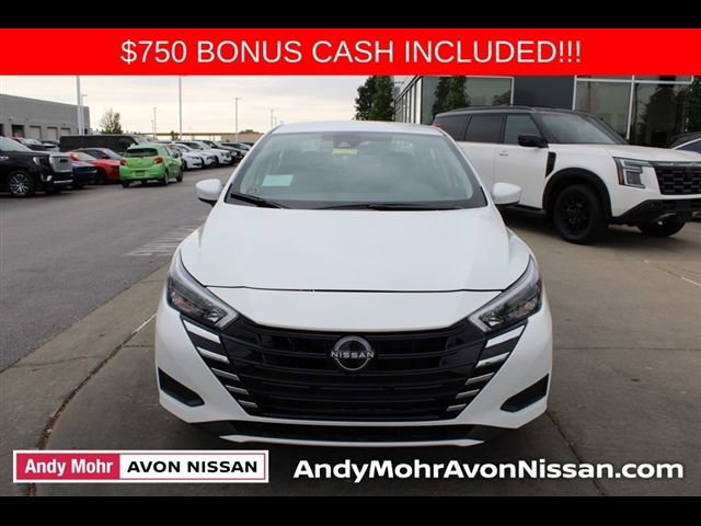 New 2025 Nissan Versa SV w/ Trunk Package FWD image 2