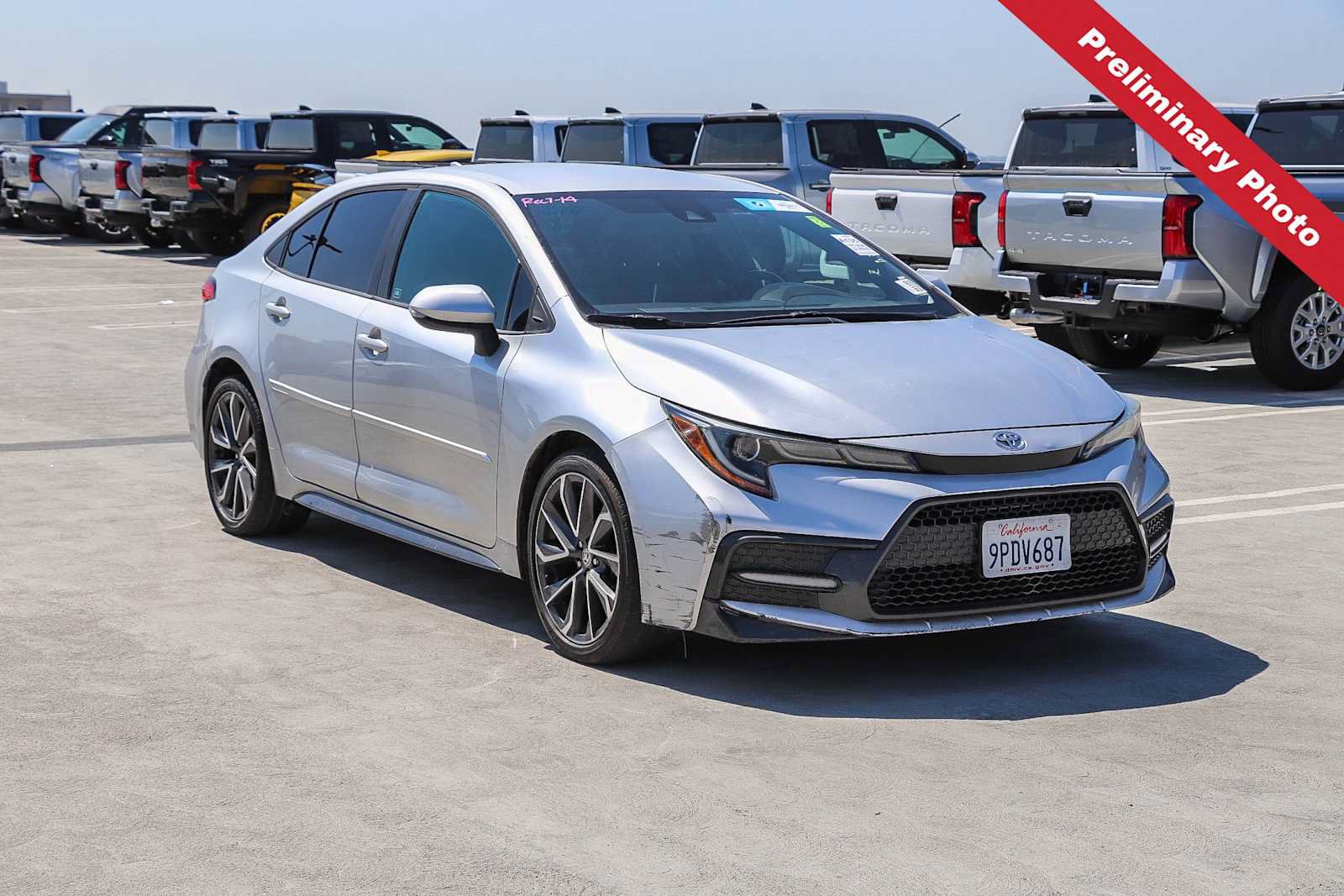 Used 2020 Toyota Corolla SE w/ Carpet Mat Package (TMS) FWD image 3