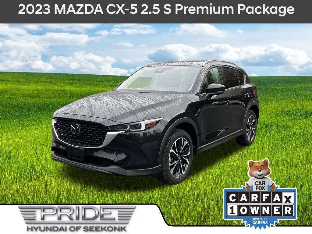 Used 2023 MAZDA CX-5 AWD 2.5 S w/ Premium Package