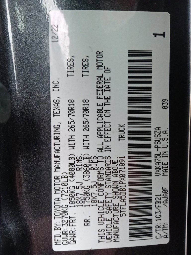 Used 2023 Toyota Tundra SR5 image 32