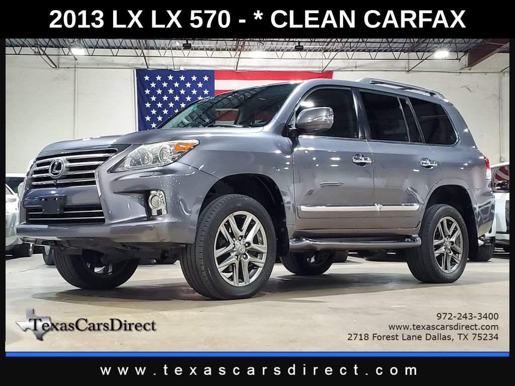 Used 2013 Lexus LX 570 4WD w/ Luxury Pkg 360° Tour
