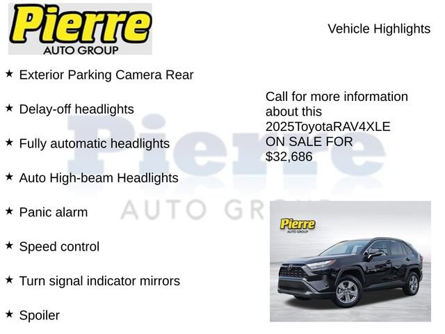 Used 2025 Toyota RAV4 XLE AWD/4WD image 14