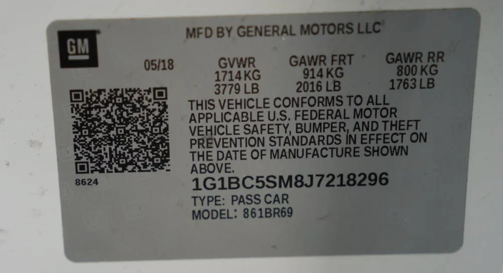 Used 2018 Chevrolet Cruze LS FWD image 15