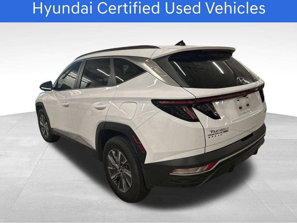 Certified 2022 Hyundai Tucson Blue AWD/4WD image 4