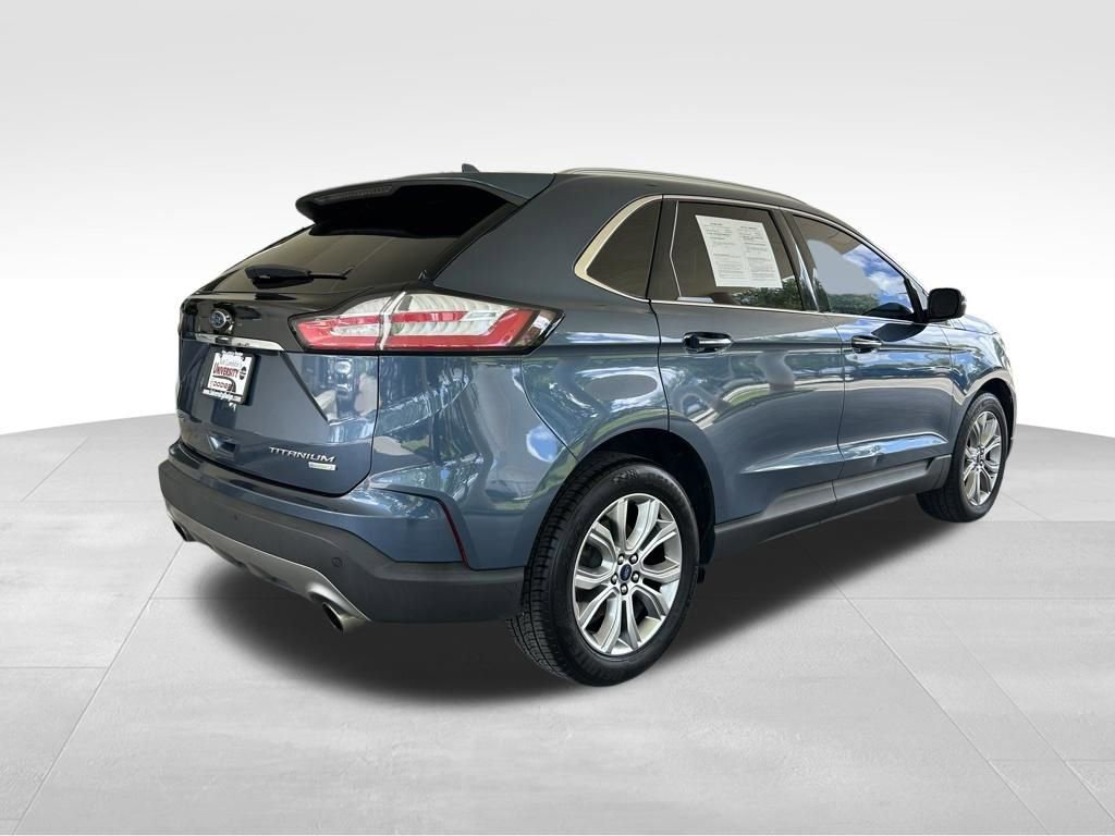 Used 2019 Ford Edge Titanium w/ Cargo Accessory Package FWD image 3