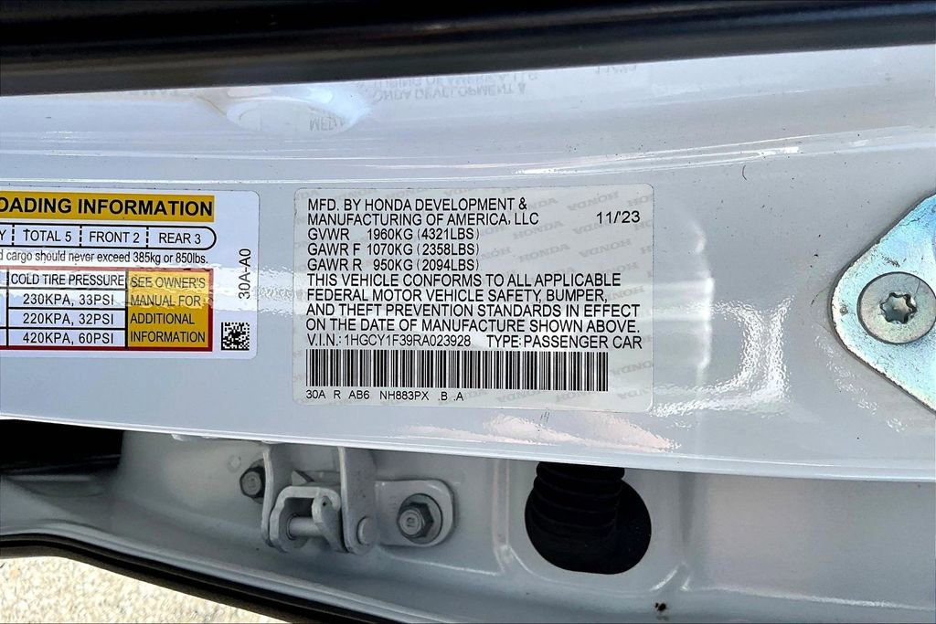Used 2024 Honda Accord EX image 16