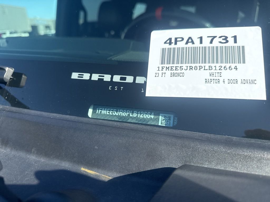 Used 2023 Ford Bronco Raptor image 13