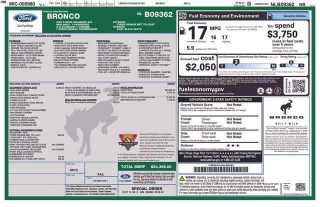 Used 2022 Ford Bronco Badlands image 16