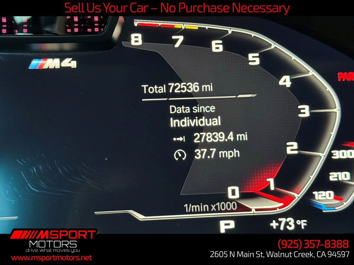 Used 2021 BMW M4 Competition w/ Executive Package RWD image 20
