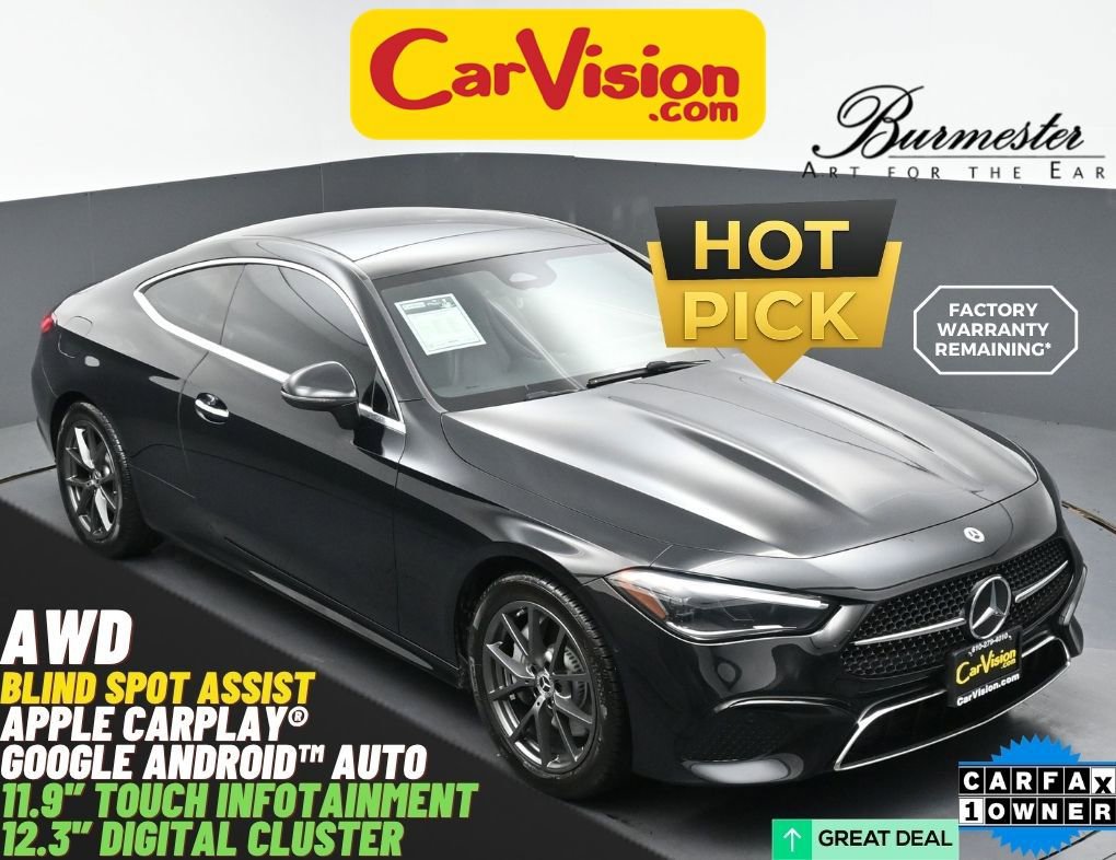 Used 2024 Mercedes-Benz CLE 300 4MATIC Coupe image 1