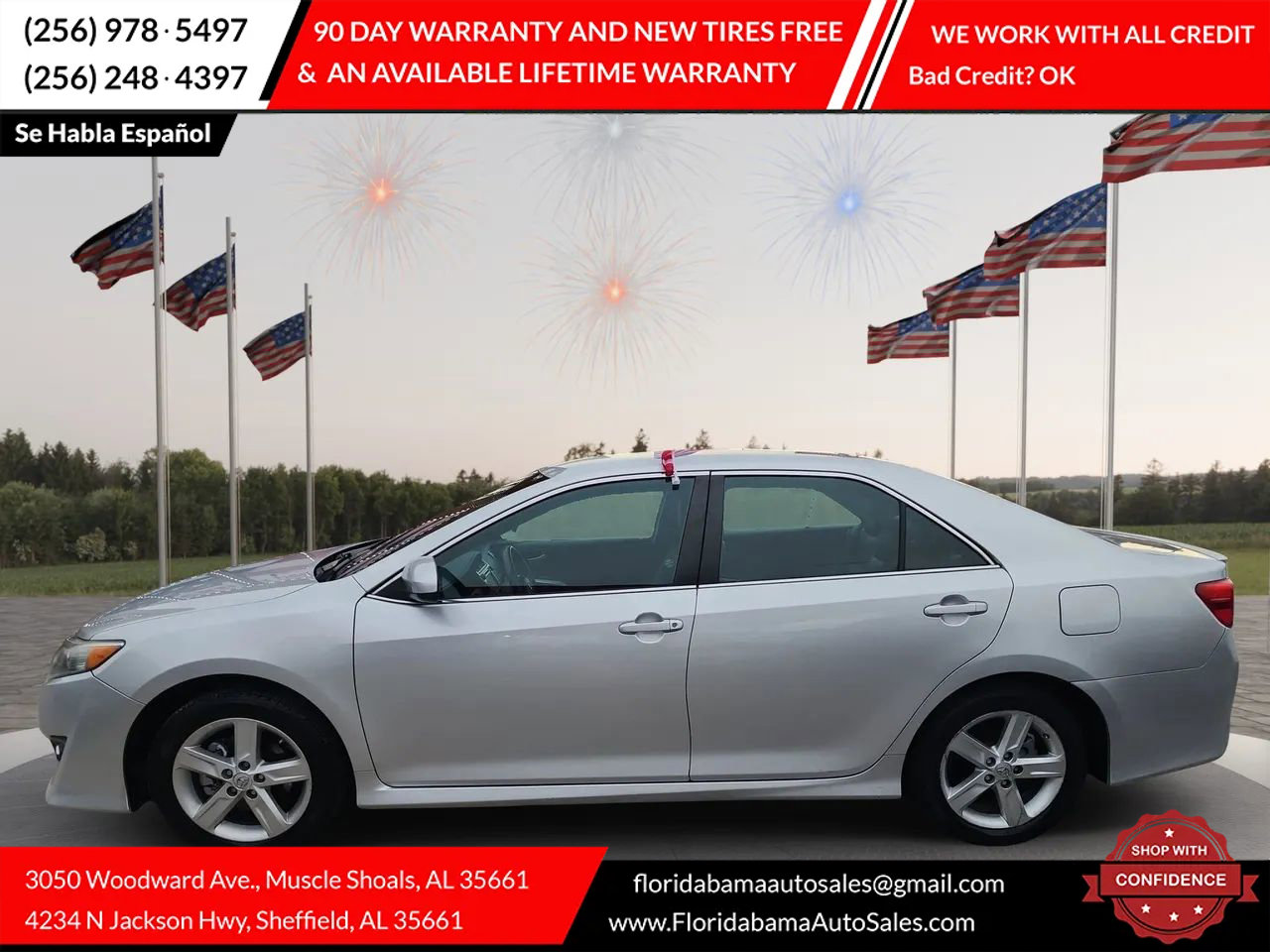 Used 2014 Toyota Camry SE image 4