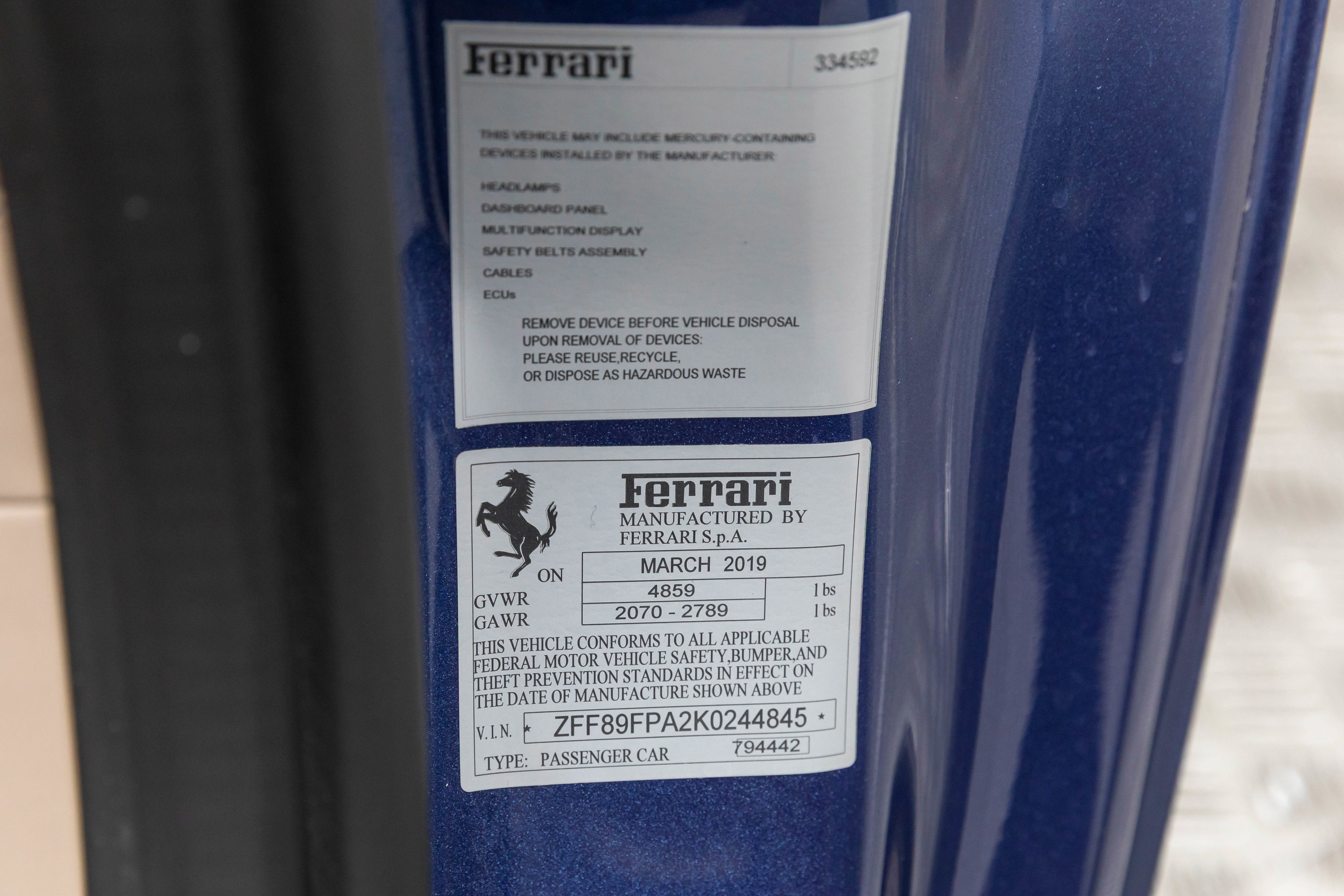 Certified 2019 Ferrari Portofino image 21