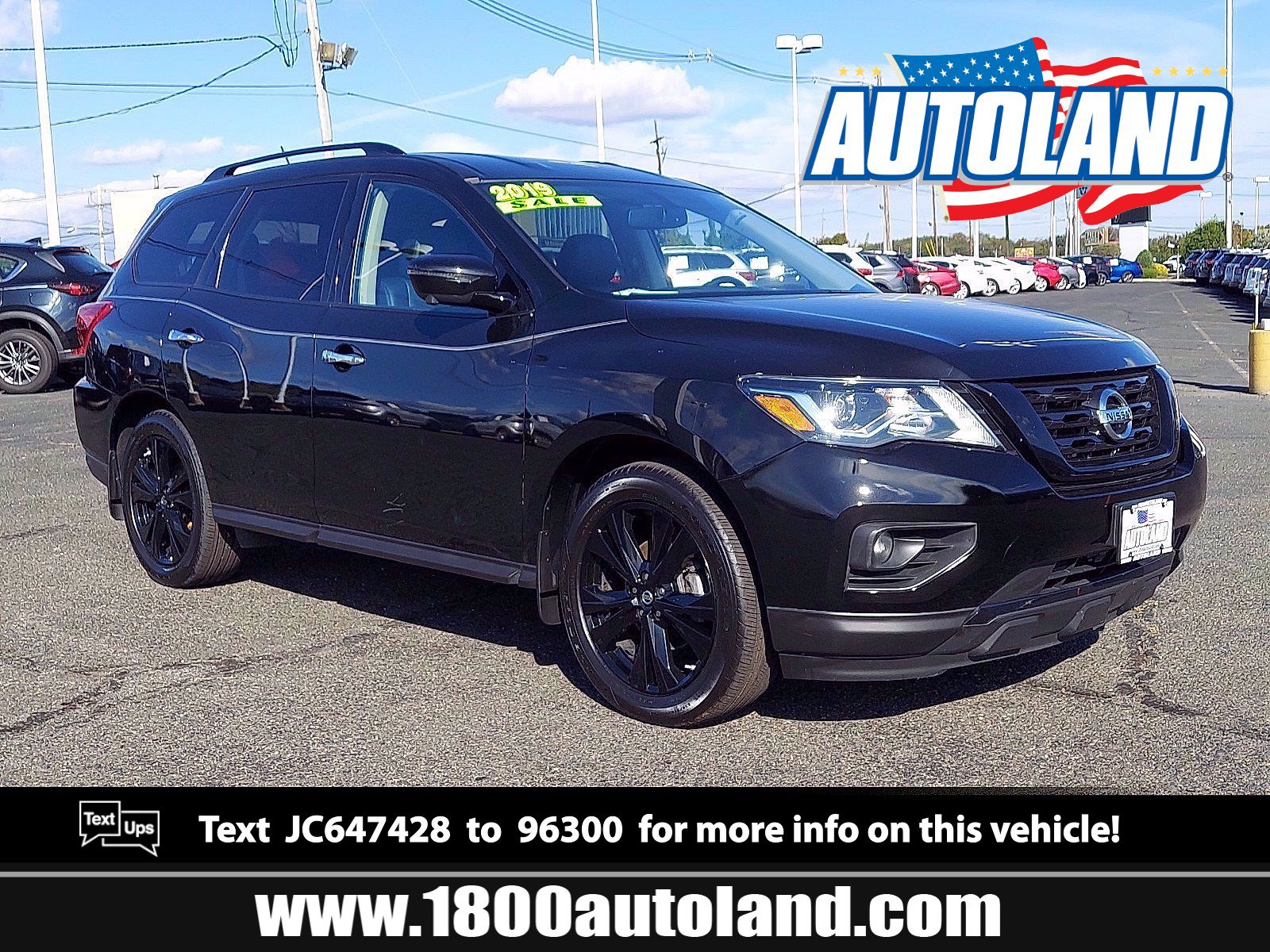 Used 2018 Nissan Pathfinder SL w/ Midnight Edition Package AWD/4WD image 1