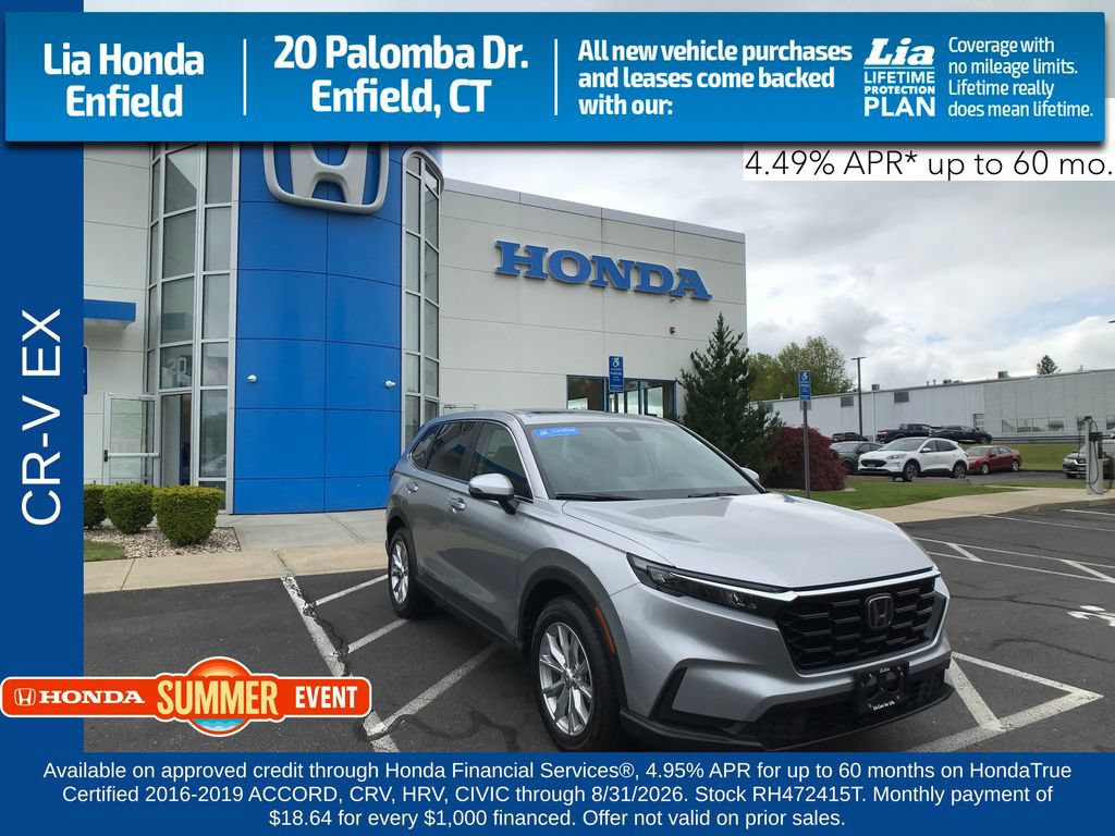 Certified 2024 Honda CR-V EX