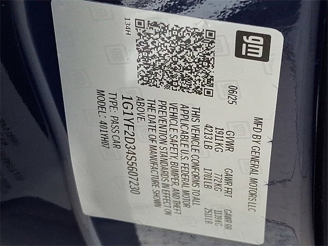 Used 2025 Chevrolet Corvette Z06 w/ Stealth Interior Trim Package image 20