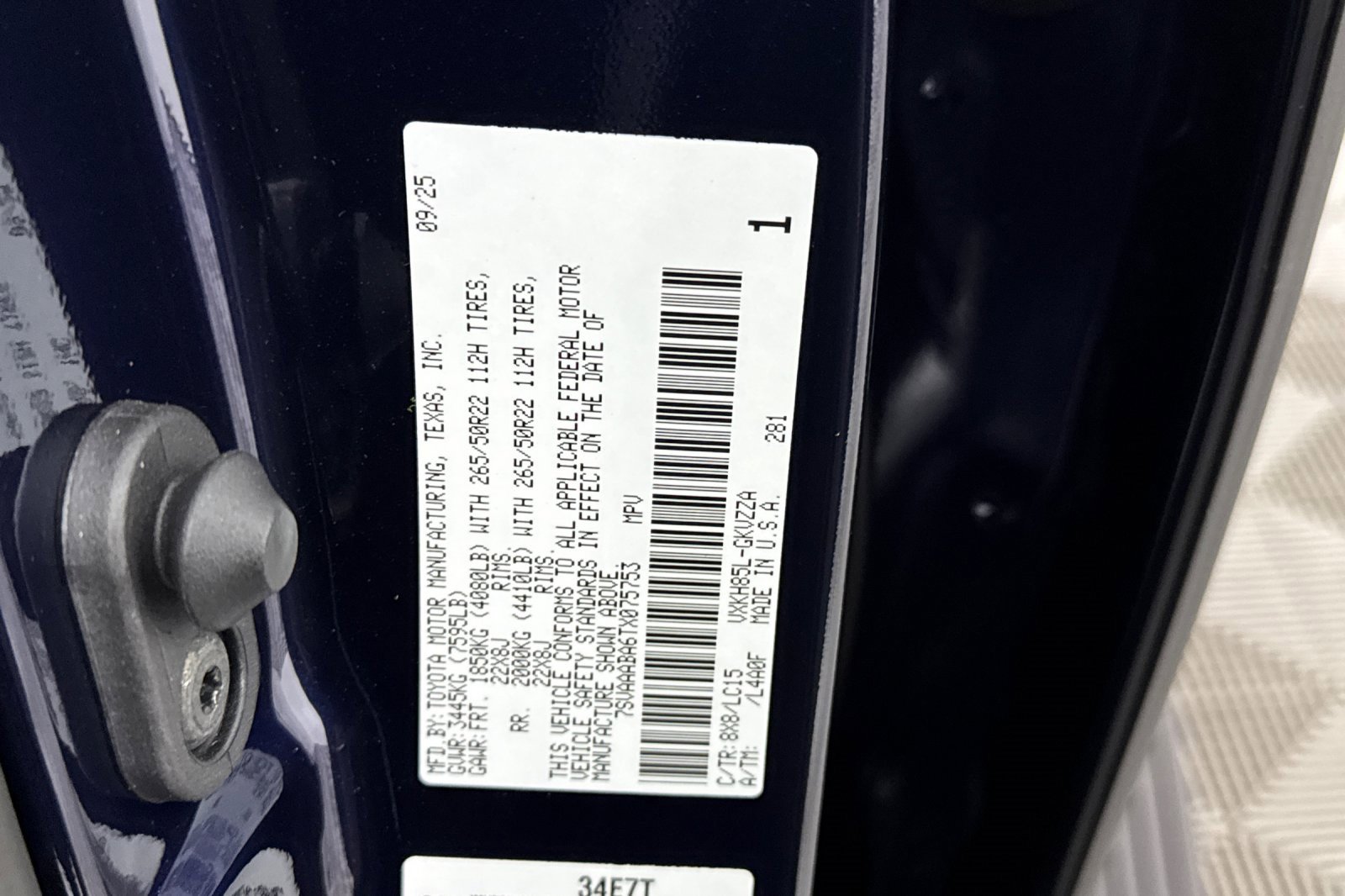 New 2026 Toyota Sequoia Capstone image 28