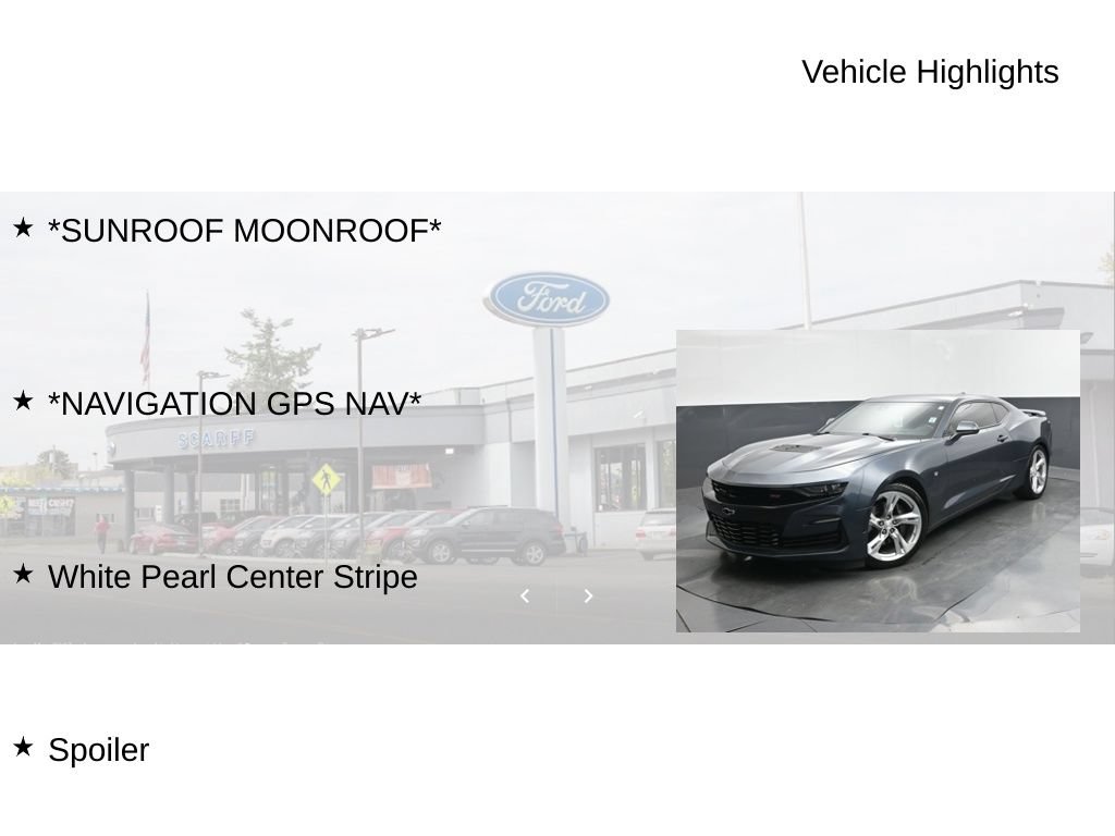 Used 2019 Chevrolet Camaro SS RWD image 9