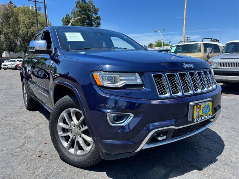 Used 2015 Jeep Grand Cherokee Overland w/ Advanced Technology Group AWD/4WD image 1