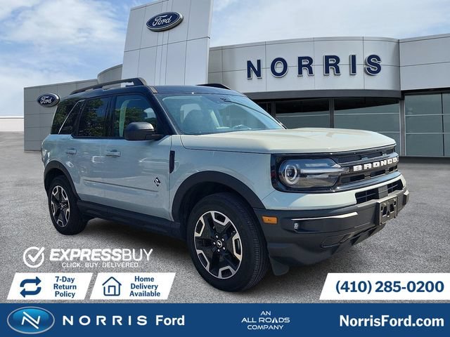 Certified 2024 Ford Bronco Sport Outer Banks w/ Tech Package