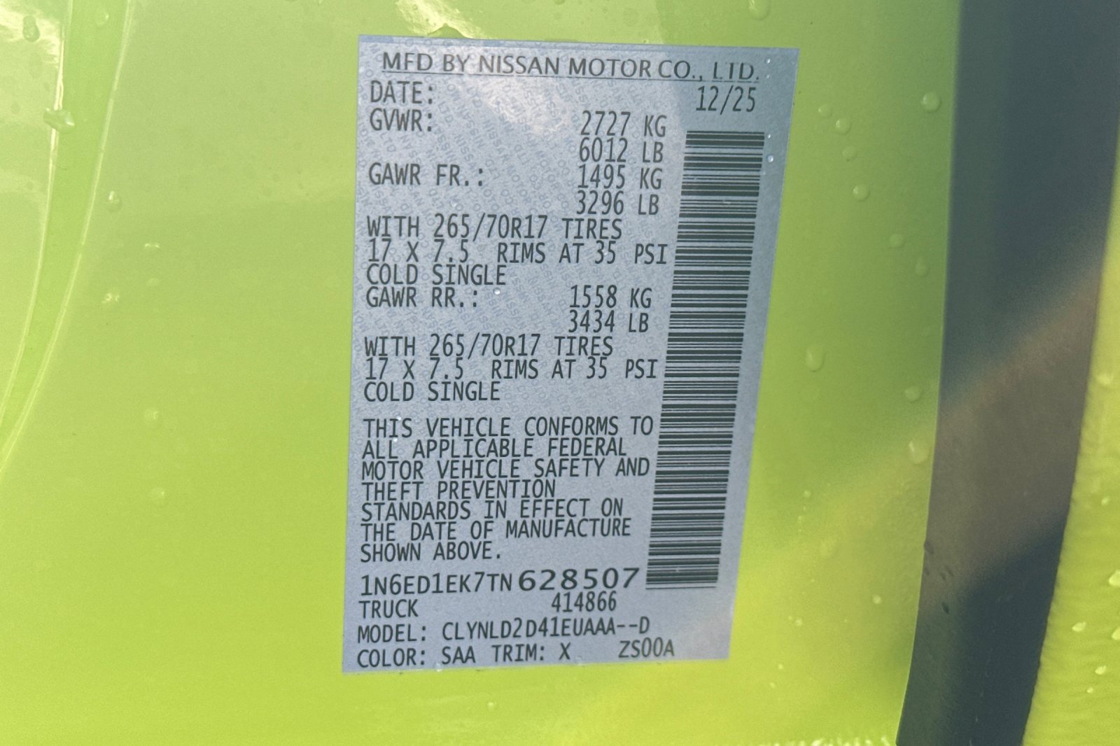 New 2026 Nissan Frontier PRO-4X w/ Tow Package image 33