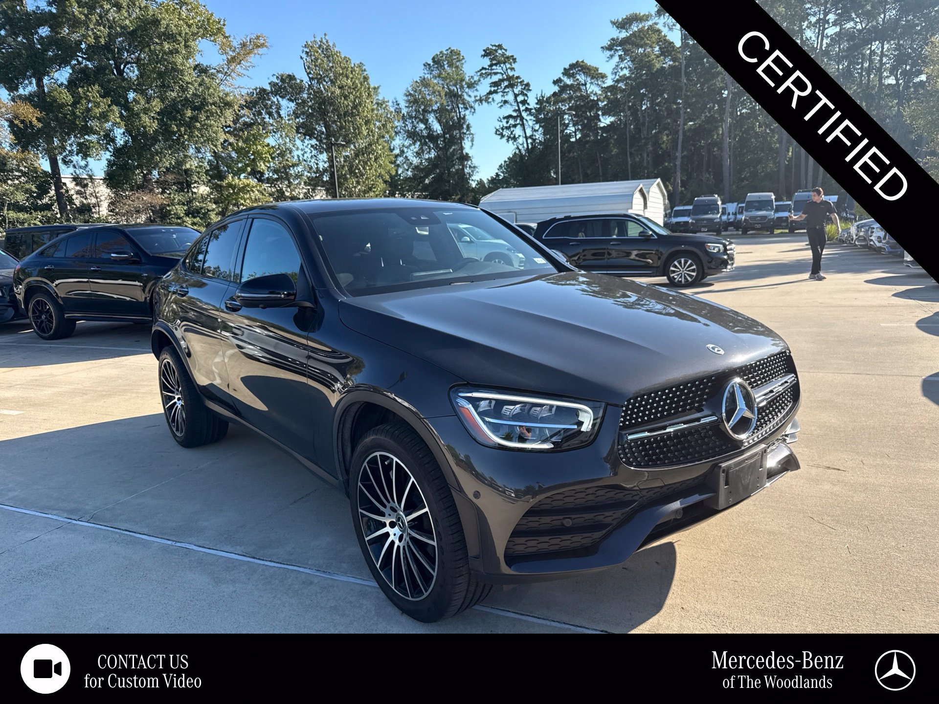 Certified 2022 Mercedes-Benz GLC 300 4MATIC Coupe image 1