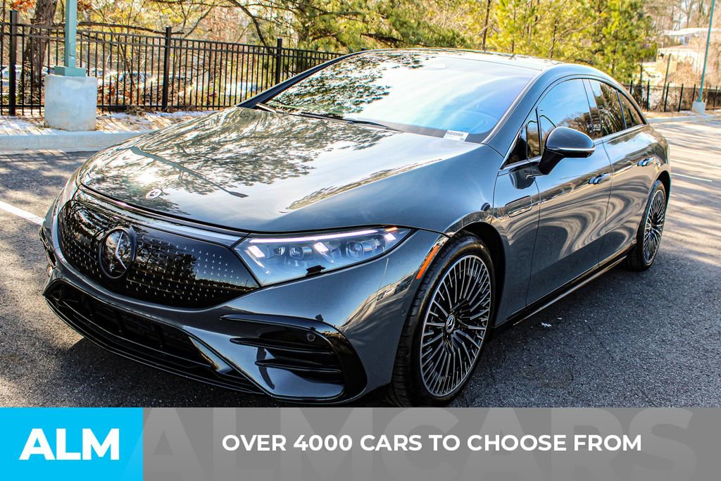 Used 2024 Mercedes-Benz EQS 580 4MATIC Sedan image 2