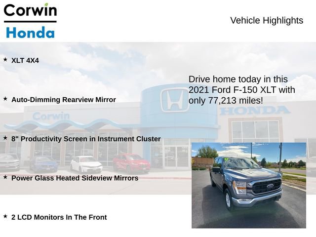 Used 2021 Ford F150 XLT w/ Equipment Group 301A Mid image 6