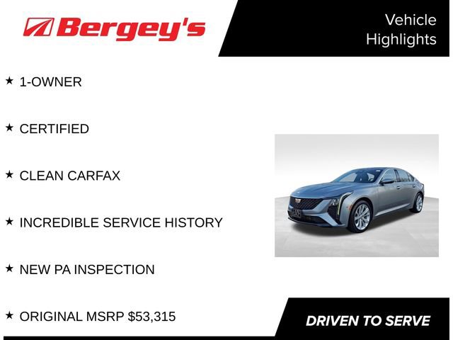 Used 2025 Cadillac CT5 Premium Luxury w/ Sun And Sound Package image 4