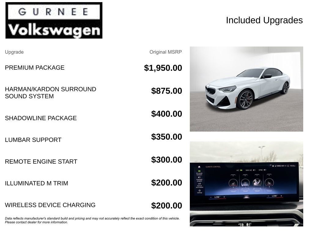 Used 2024 BMW M240i xDrive Coupe w/ Premium Package image 4