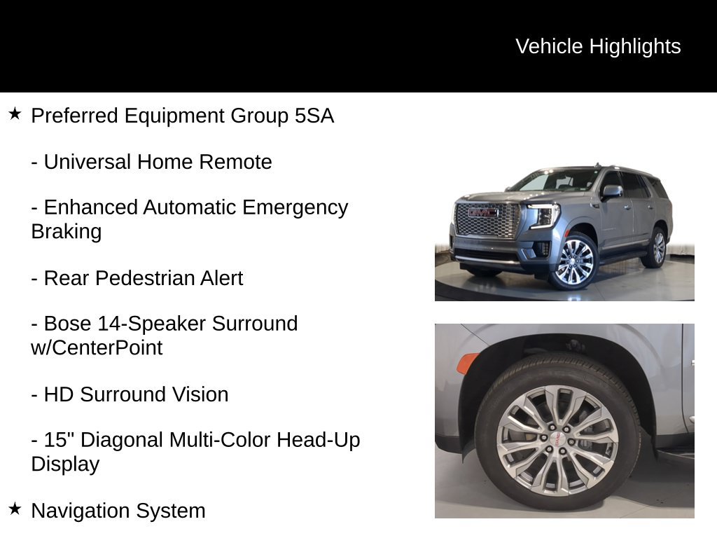 Used 2023 GMC Yukon Denali AWD/4WD image 25