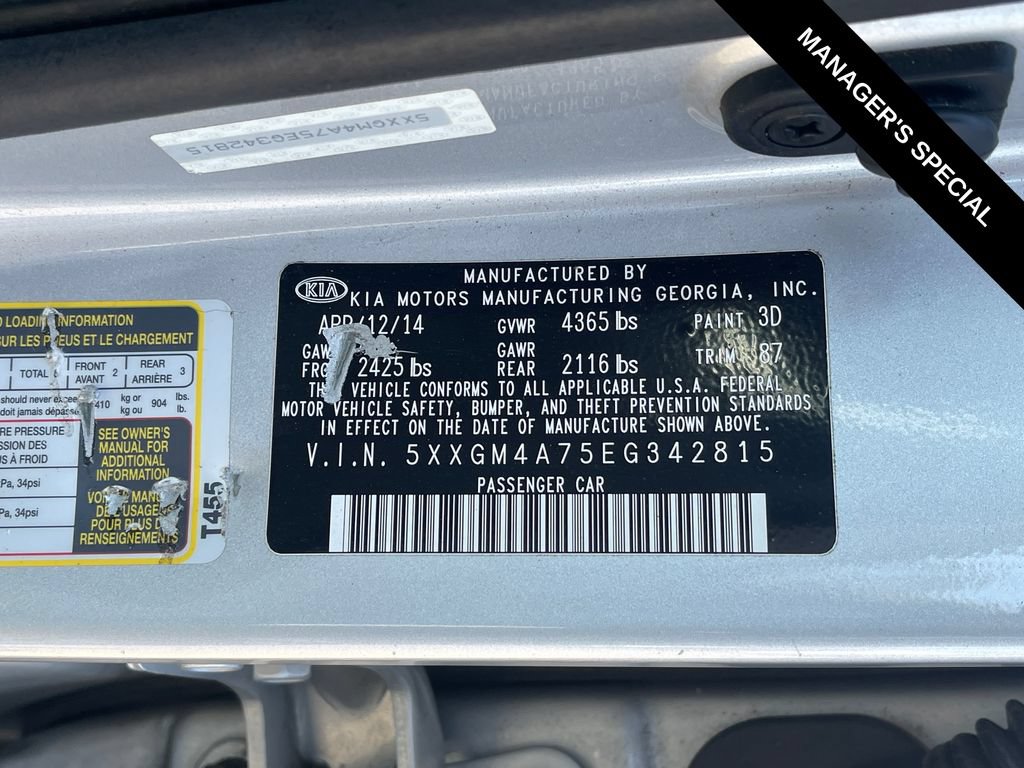 Used 2014 Kia Optima LX FWD image 26