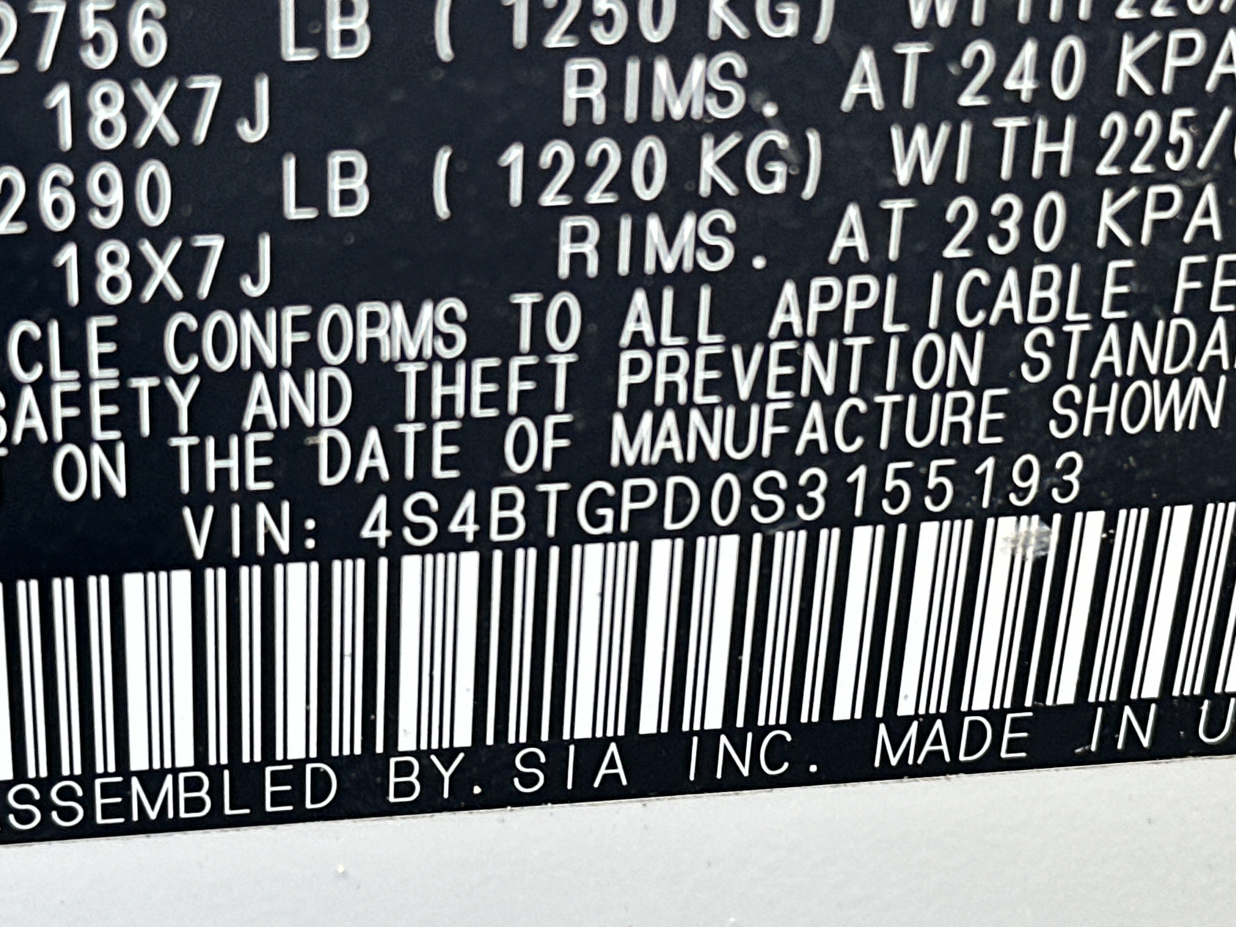 Used 2025 Subaru Outback Touring XT image 33