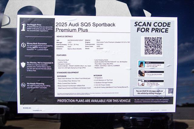 Certified 2025 Audi SQ5 Premium Plus w/ Premium Plus Package AWD/4WD image 29