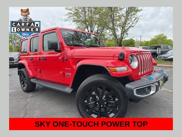Used 2023 Jeep Wrangler Unlimited Sahara w/ Cold Weather Group AWD/4WD image 1