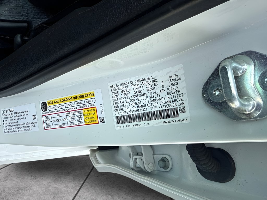 Used 2024 Honda Civic Sport image 21