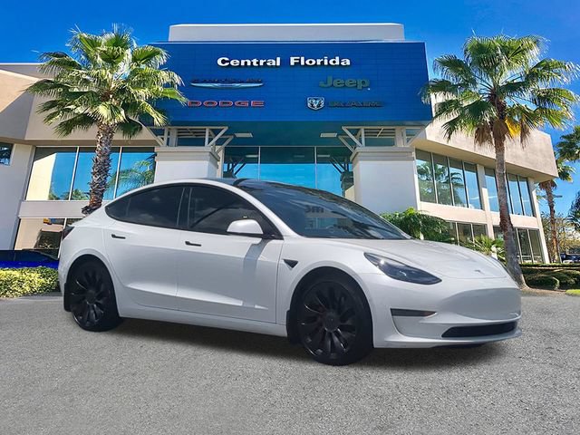 Used 2022 Tesla Model 3 Performance AWD/4WD image 2