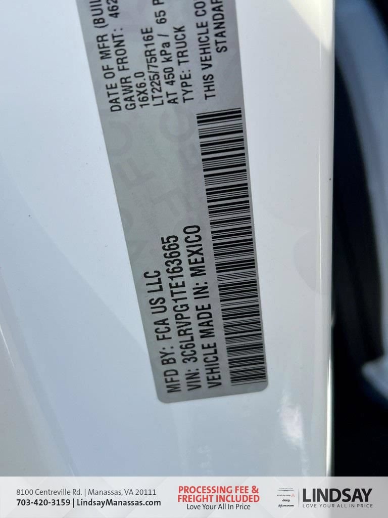 New 2026 RAM ProMaster 2500 w/ Quick Order Package 22H SLT+ FWD image 48