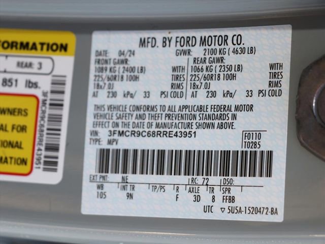 Used 2024 Ford Bronco Sport Outer Banks w/ Tech Package image 31