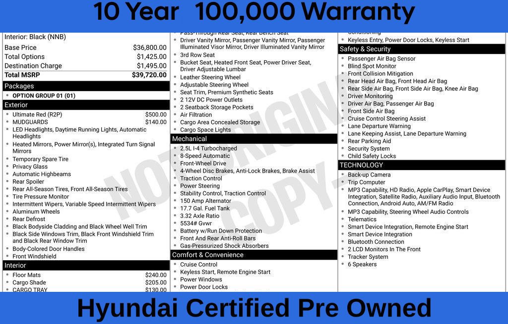 Used 2025 Hyundai Santa Fe SEL FWD image 9