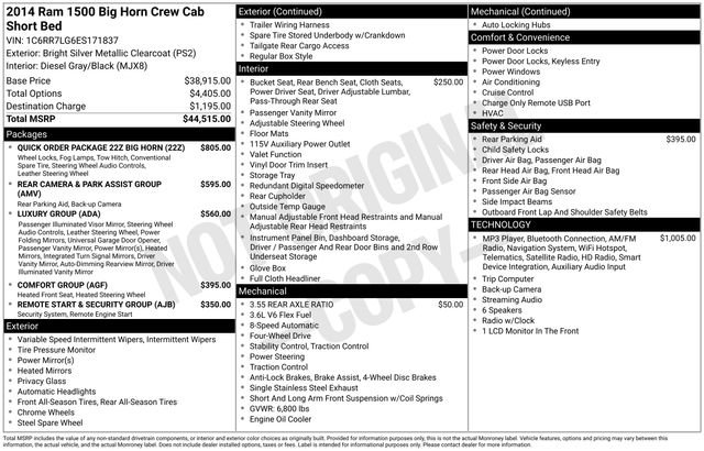 Used 2014 RAM 1500 Big Horn AWD/4WD image 20