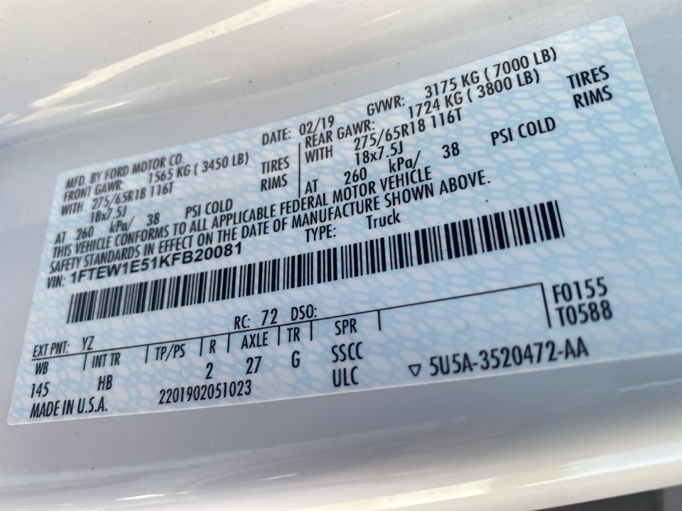 Used 2019 Ford F150 Lariat AWD/4WD image 39