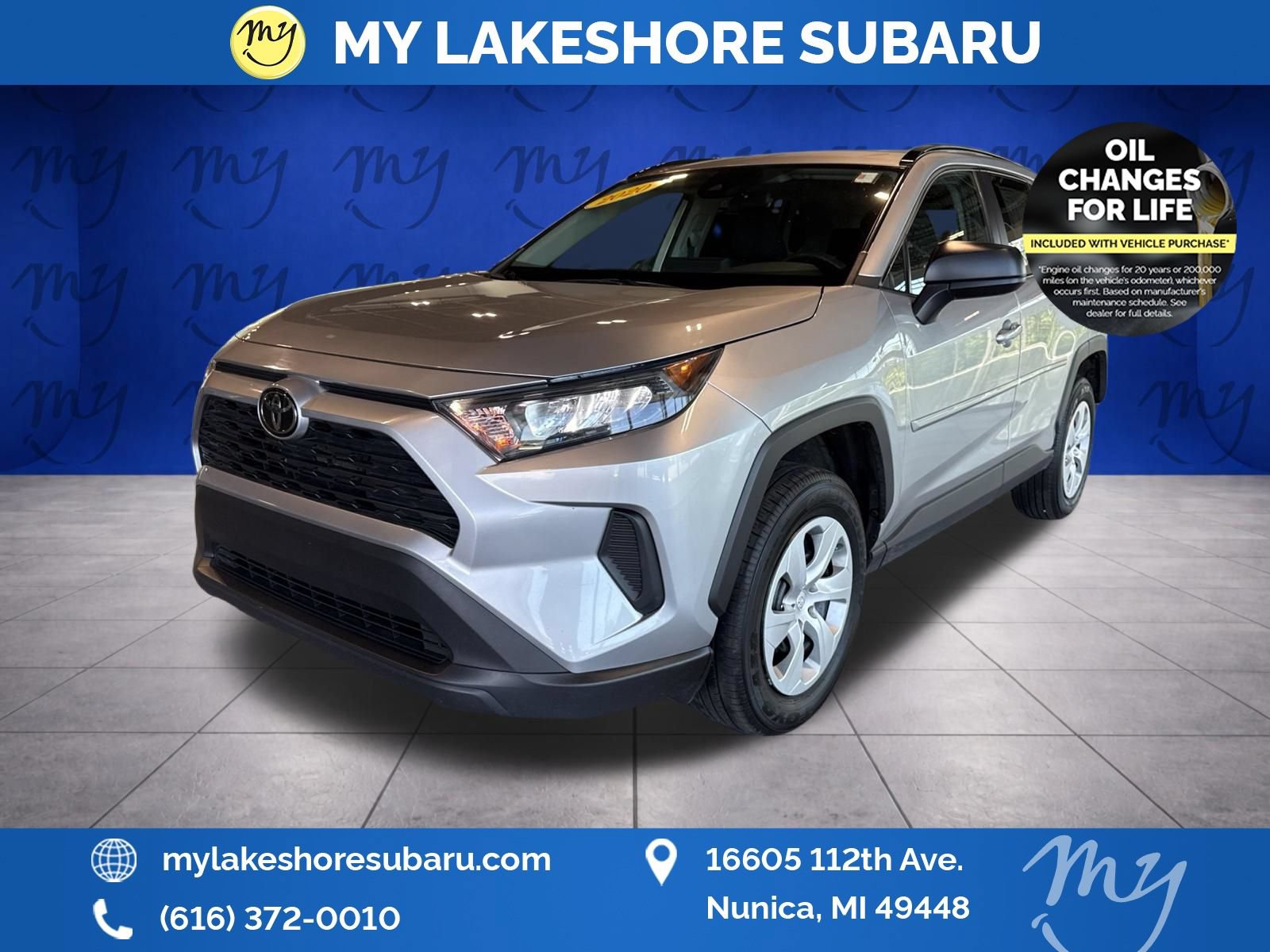 Used 2020 Toyota RAV4 LE w/ All Weather Liner Package AWD/4WD image 3