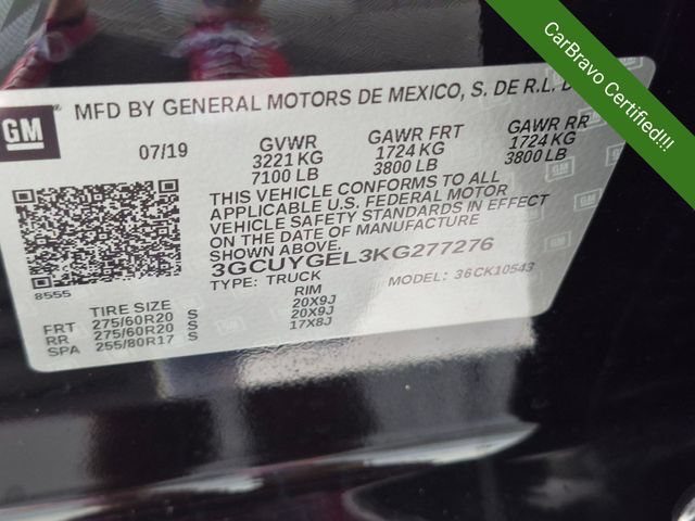 Certified 2019 Chevrolet Silverado 1500 LTZ w/ LTZ Plus Package AWD/4WD image 38