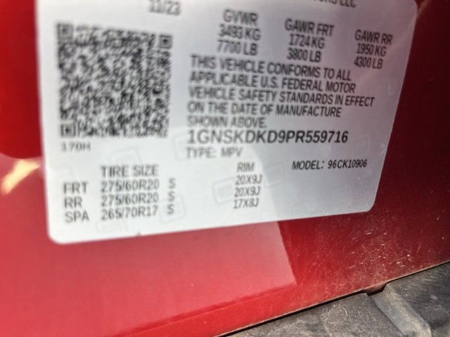 Used 2023 Chevrolet Suburban Z71 w/ Luxury Package image 14