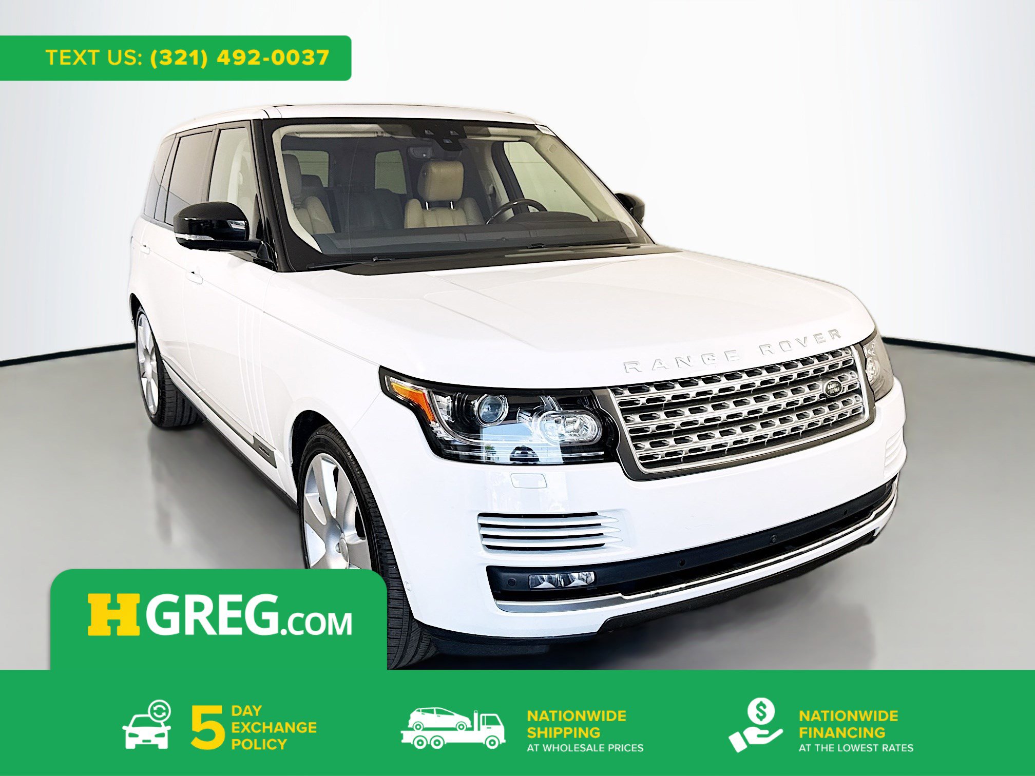 Used 2017 Land Rover Range Rover Long Wheelbase Supercharged