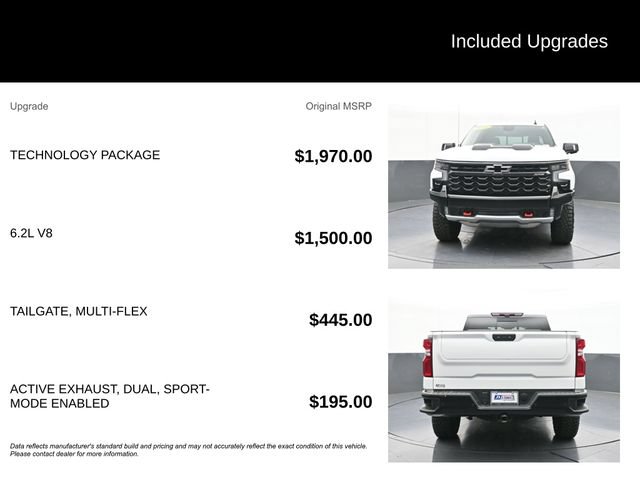 Used 2024 Chevrolet Silverado 1500 ZR2 w/ Technology Package AWD/4WD image 9