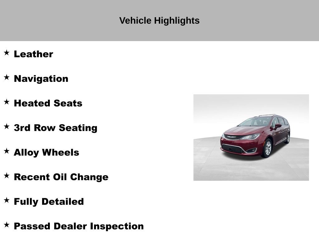 Used 2017 Chrysler Pacifica Touring-L Plus w/ Advanced Safetytec Group image 9